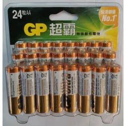 GP 特強鹼性電池 AAA 24粒裝