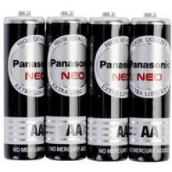 Panasonic 黑樂聲碳性電池 AA 4粒